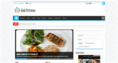 Desktop Screenshot of privatedietitian.com